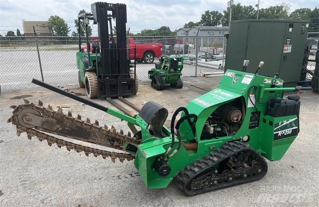Vermeer RTX250 Rovokopači freze za kanale Trenčeri