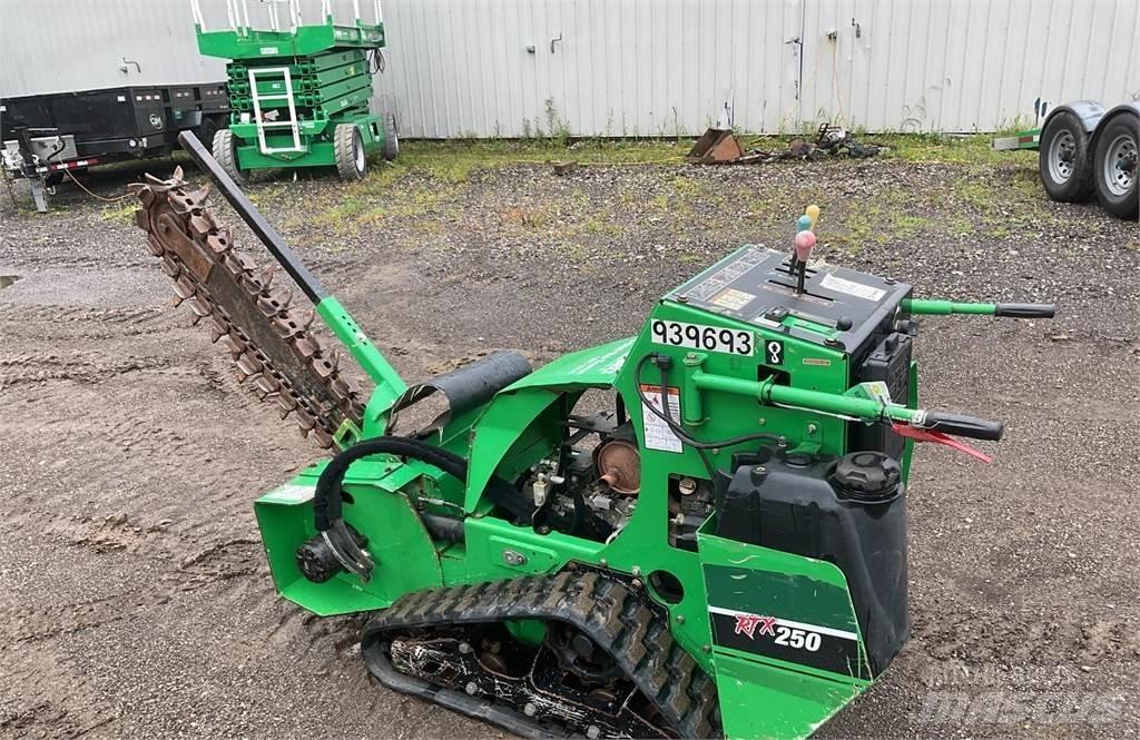 Vermeer RTX250 Rovokopači freze za kanale Trenčeri