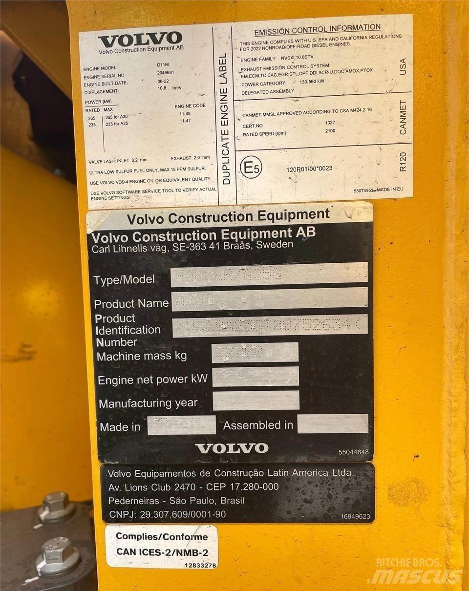 Volvo A25G Zglobni damperi
