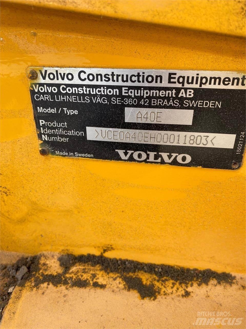 Volvo A40E Kamioni za vodu