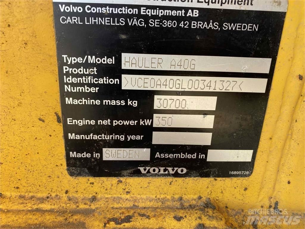 Volvo A40G Zglobni damperi