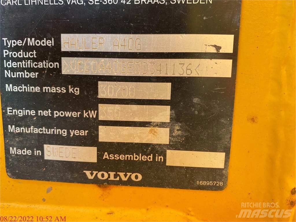 Volvo A40G Zglobni damperi