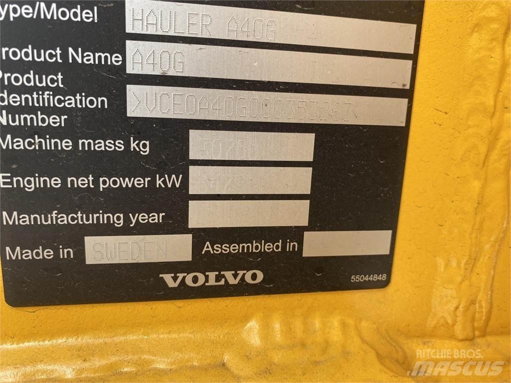 Volvo A40G Zglobni damperi