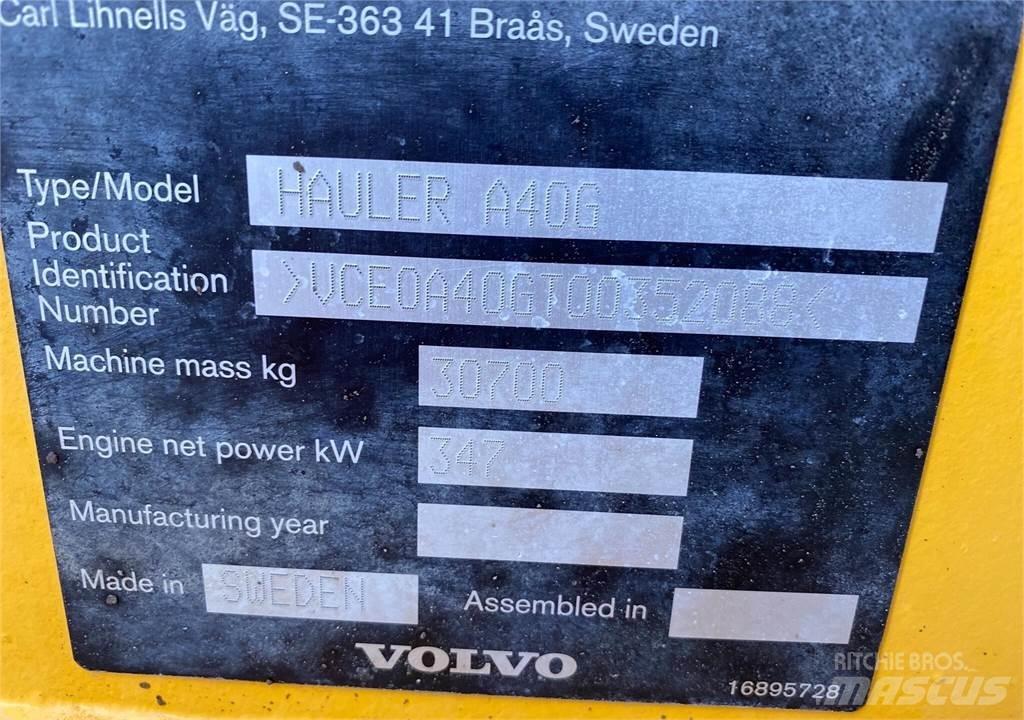 Volvo A40G Zglobni damperi