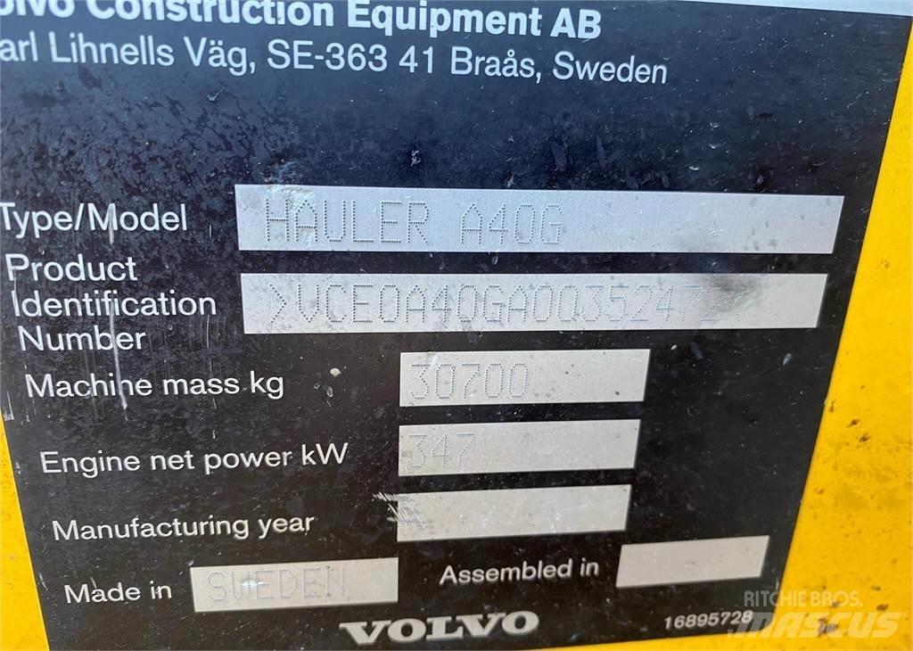 Volvo A40G Zglobni damperi