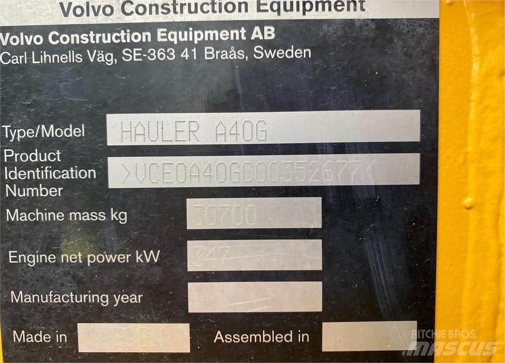 Volvo A40G Zglobni damperi