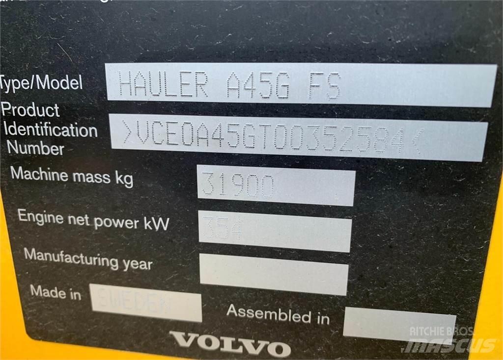 Volvo A45G FS Zglobni damperi