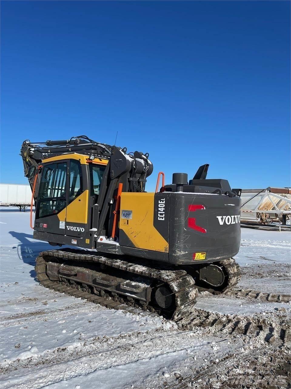 Volvo EC140EL Bageri guseničari