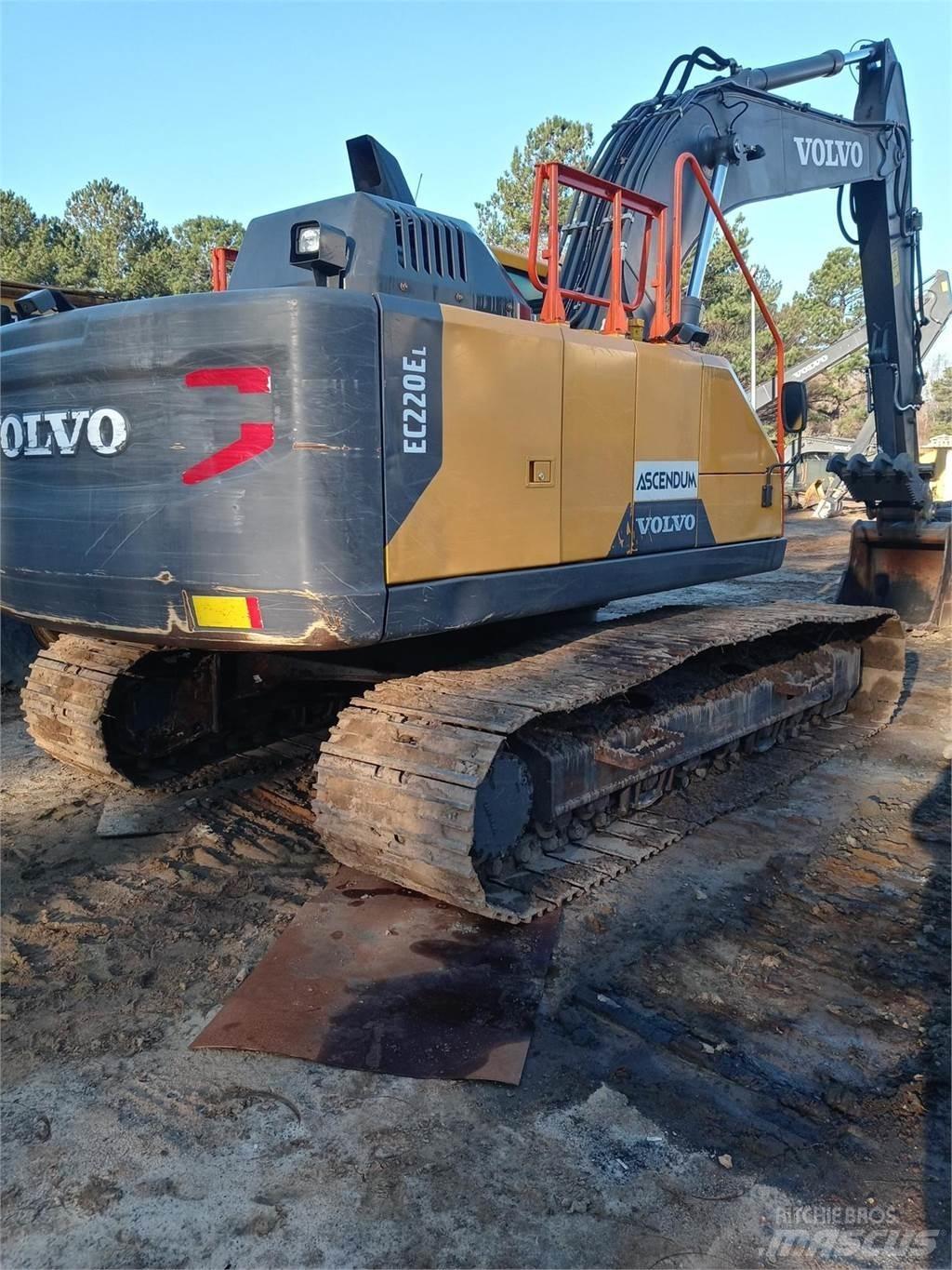 Volvo EC220EL Bageri guseničari
