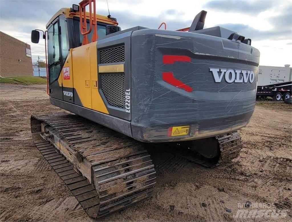 Volvo EC220EL Bageri guseničari