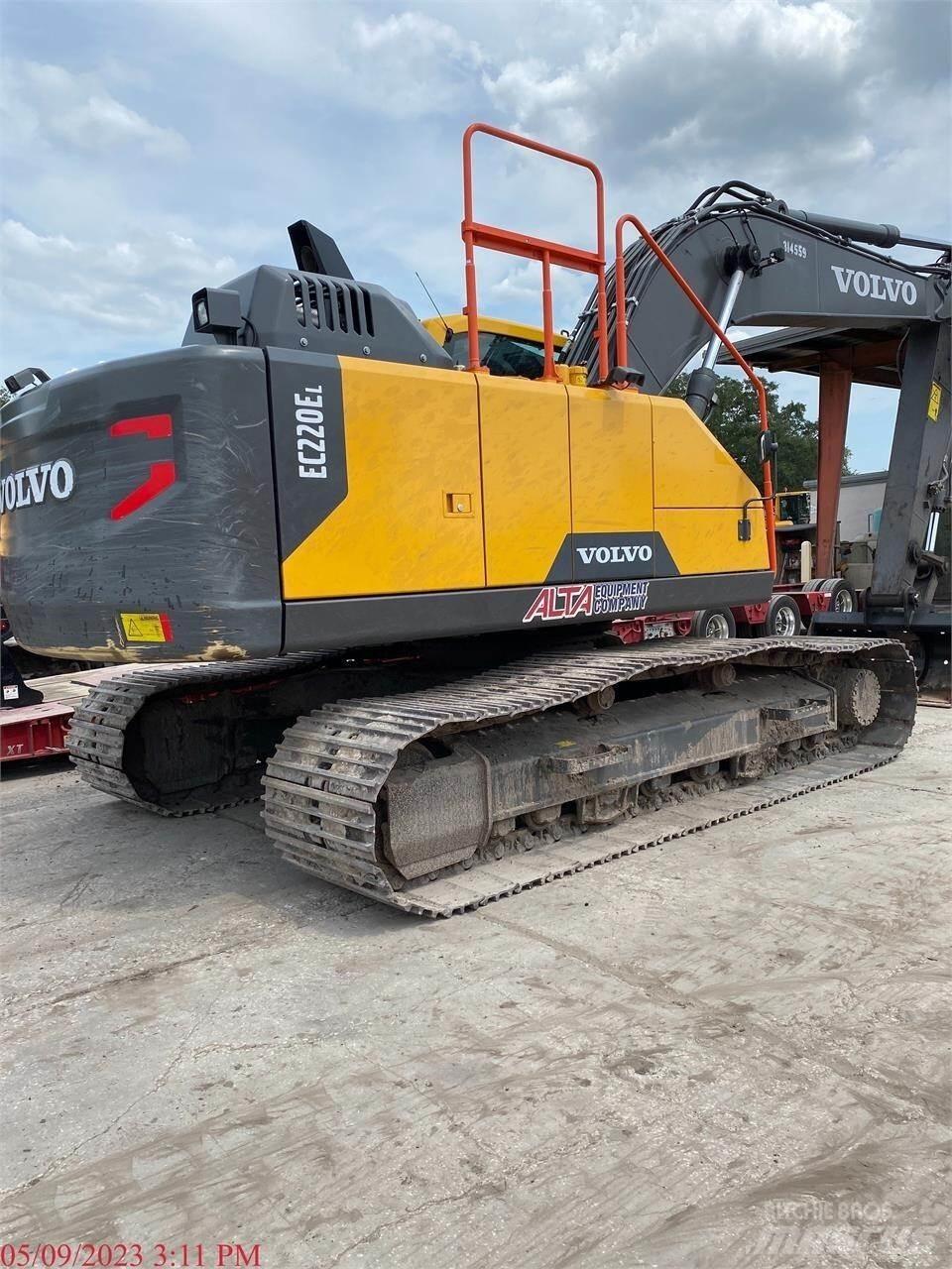 Volvo EC220EL Bageri guseničari