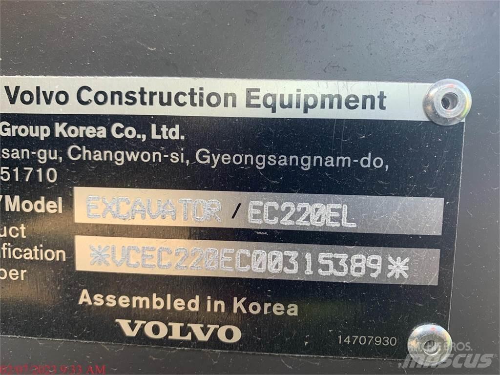 Volvo EC220EL Bageri guseničari