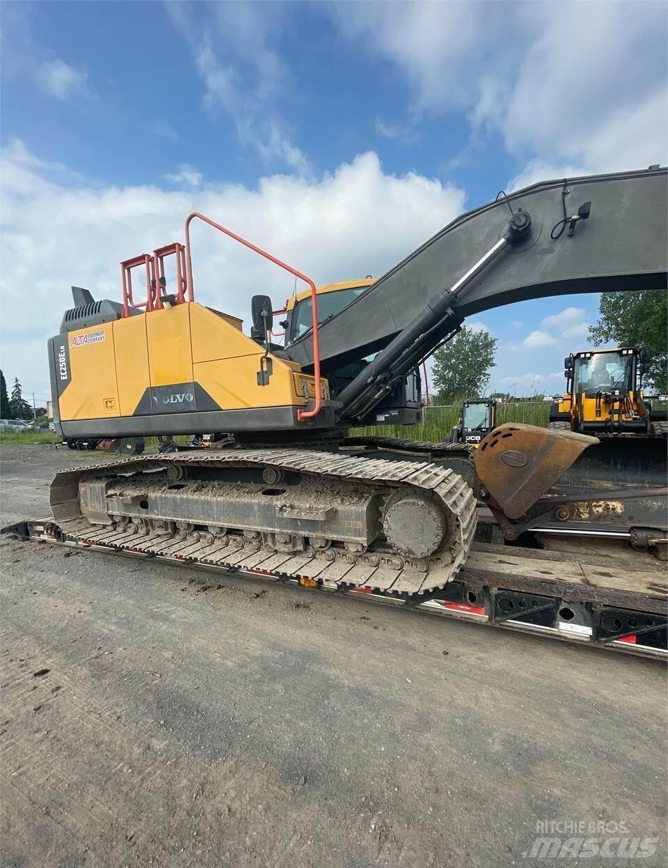 Volvo EC250E LR Bageri guseničari