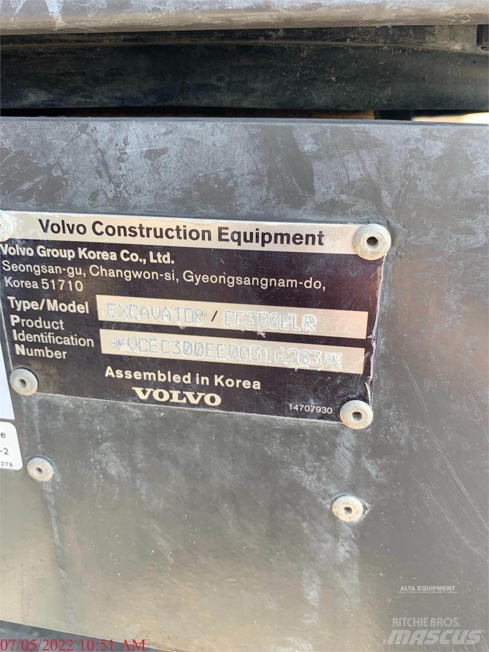 Volvo EC300E LR Bageri guseničari