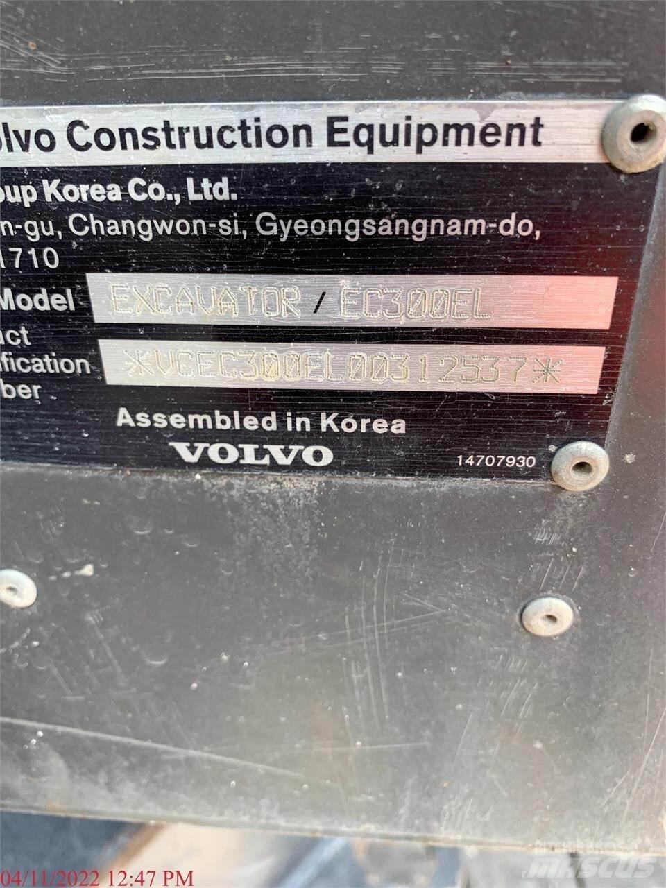 Volvo EC300EL Bageri guseničari
