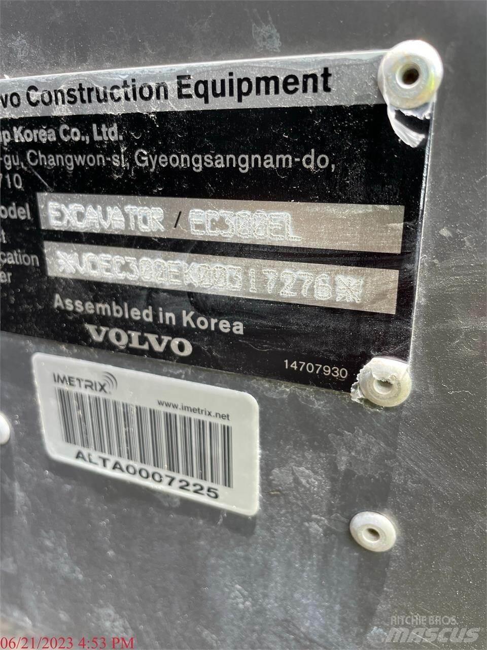 Volvo EC300EL Bageri guseničari