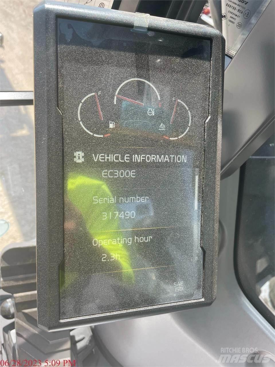 Volvo EC300EL Bageri guseničari