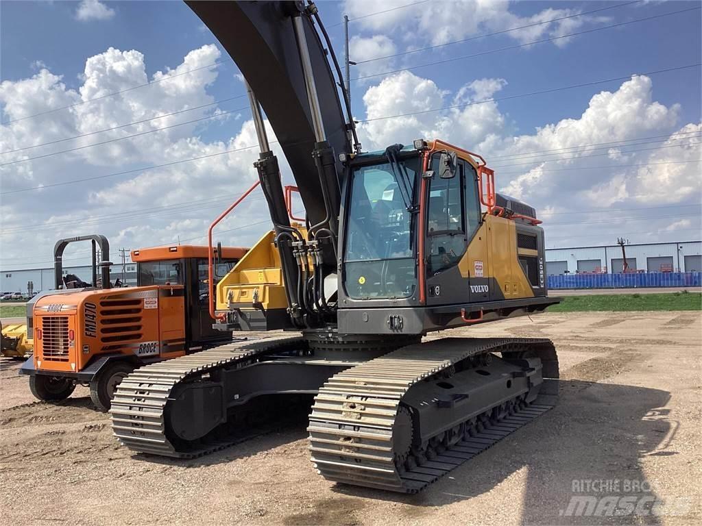 Volvo EC350EL Bageri guseničari