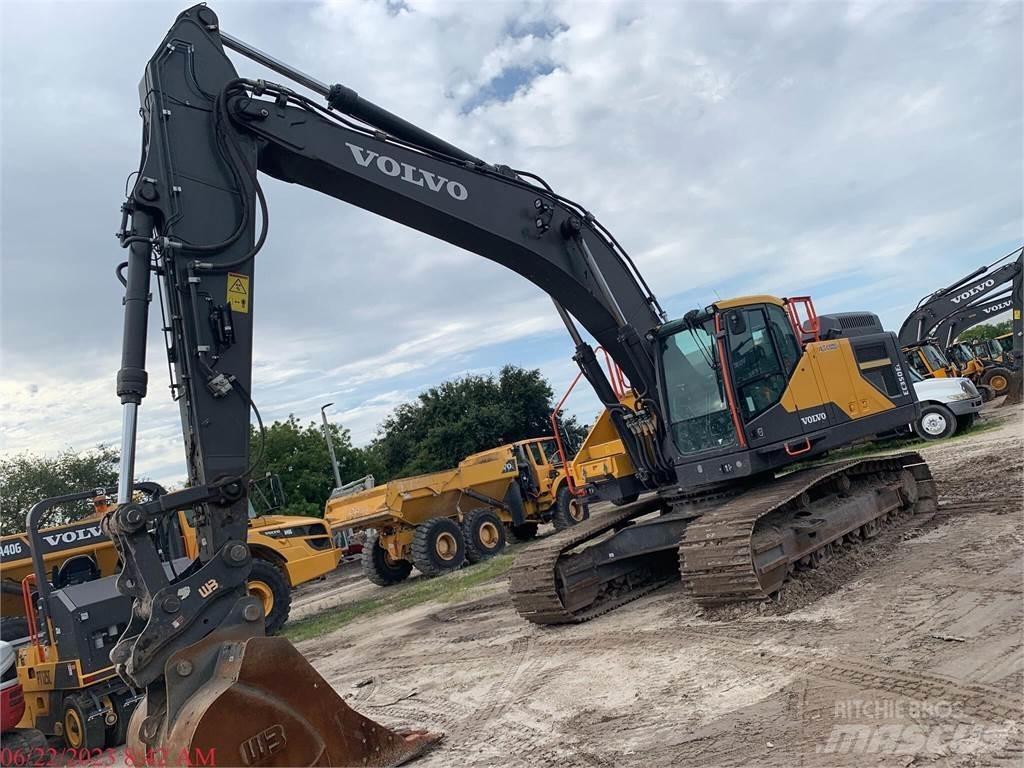 Volvo EC350EL Bageri guseničari