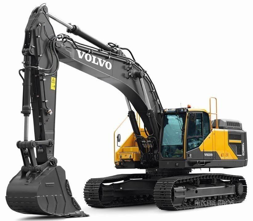 Volvo EC380EL Bageri guseničari