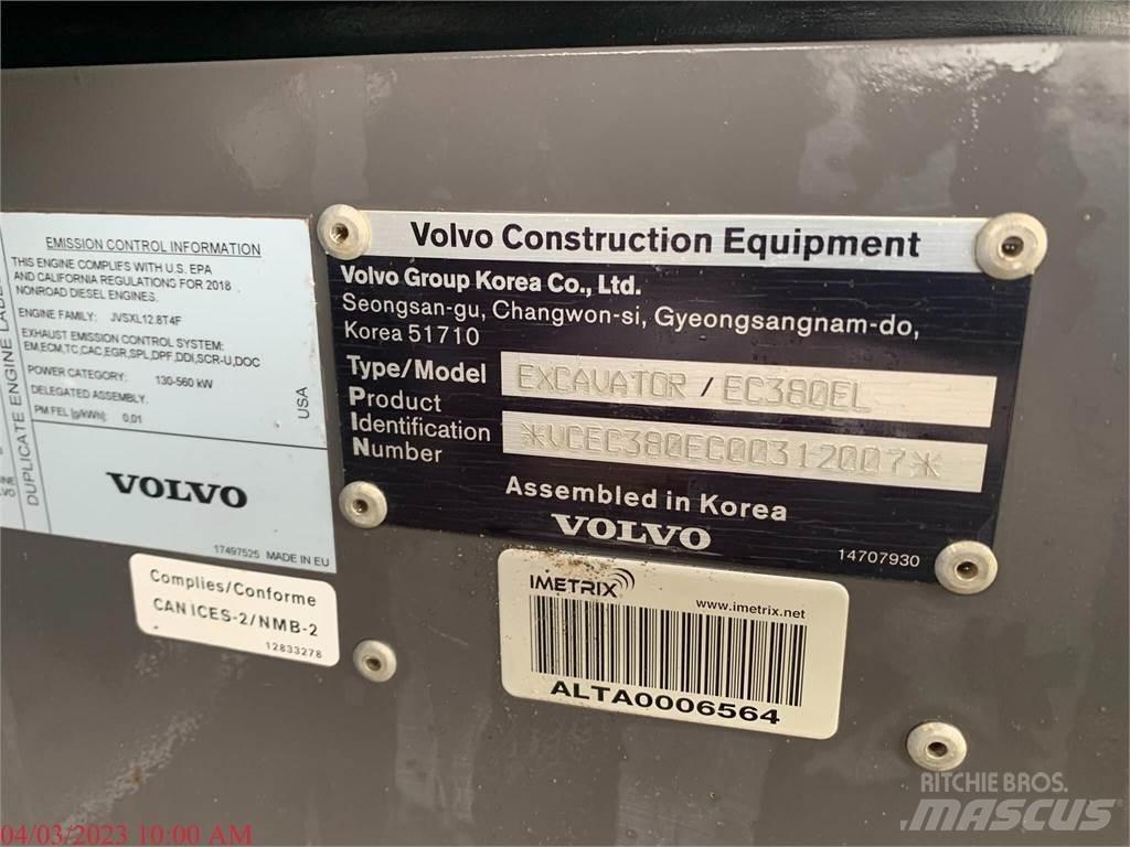 Volvo EC380EL Bageri guseničari