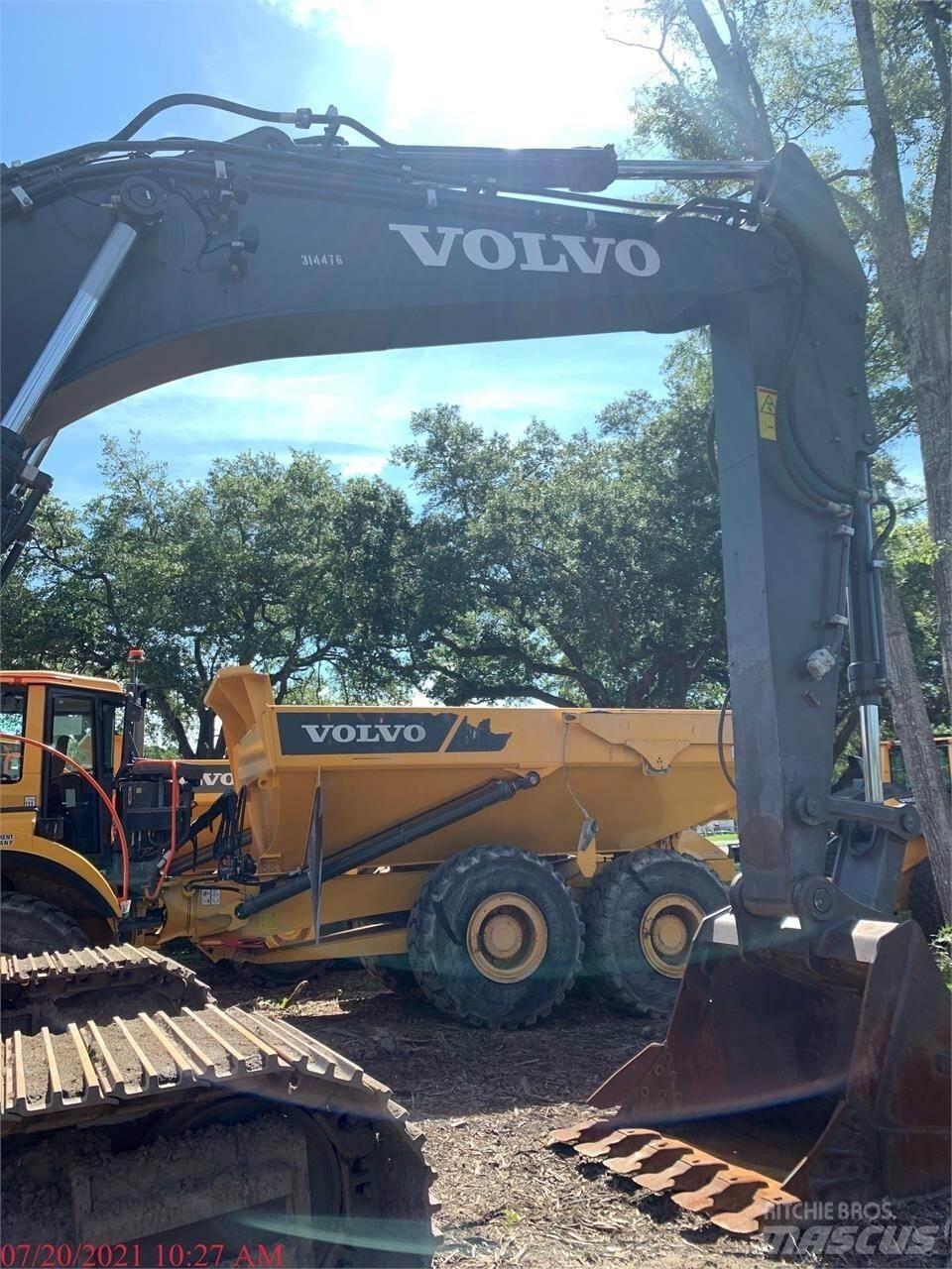 Volvo EC380EL Bageri guseničari