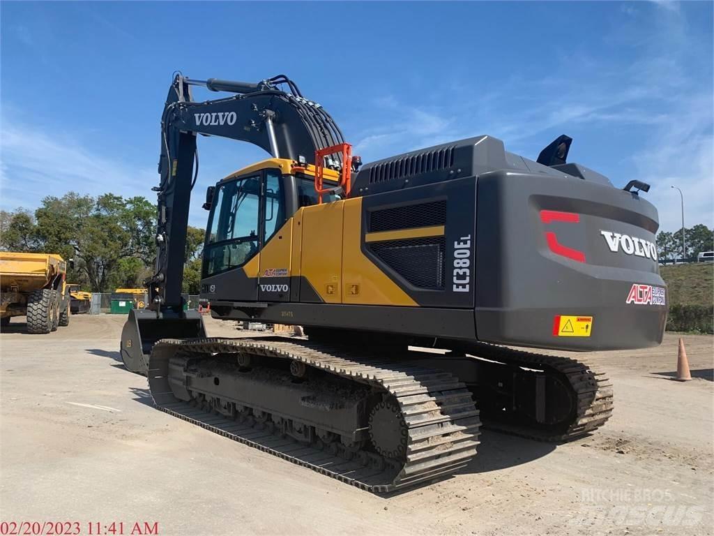 Volvo EC380EL Bageri guseničari