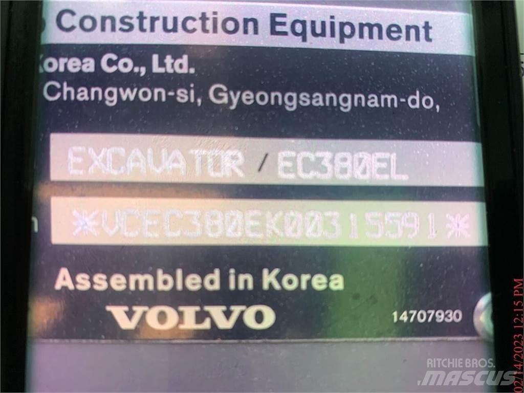 Volvo EC380EL Bageri guseničari