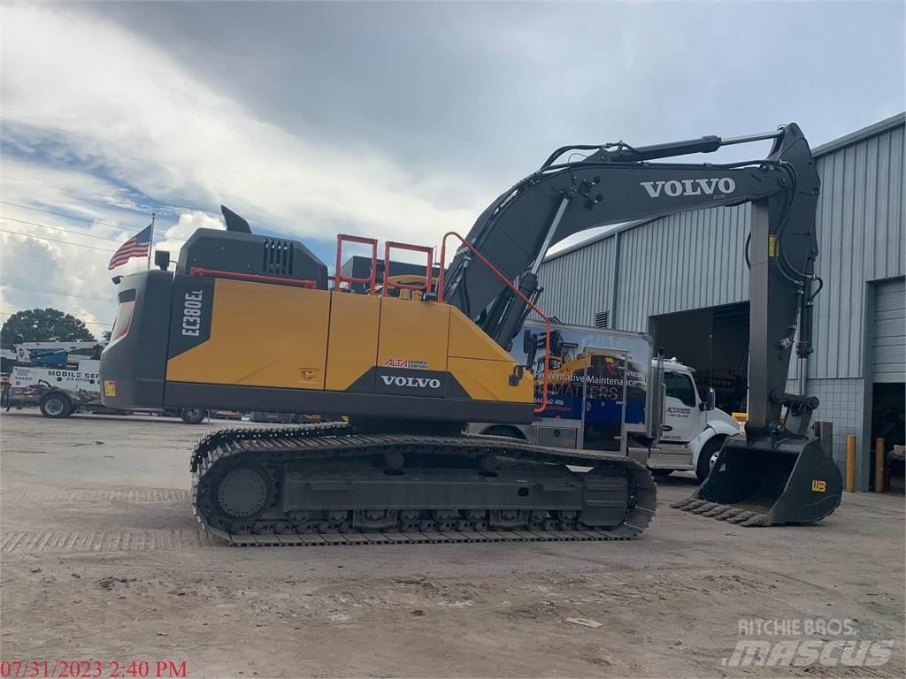 Volvo EC380EL Bageri guseničari