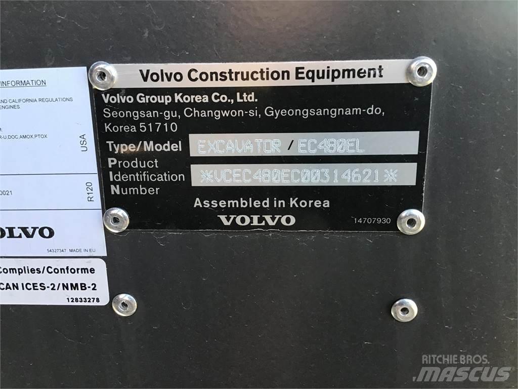 Volvo EC480EL Bageri guseničari