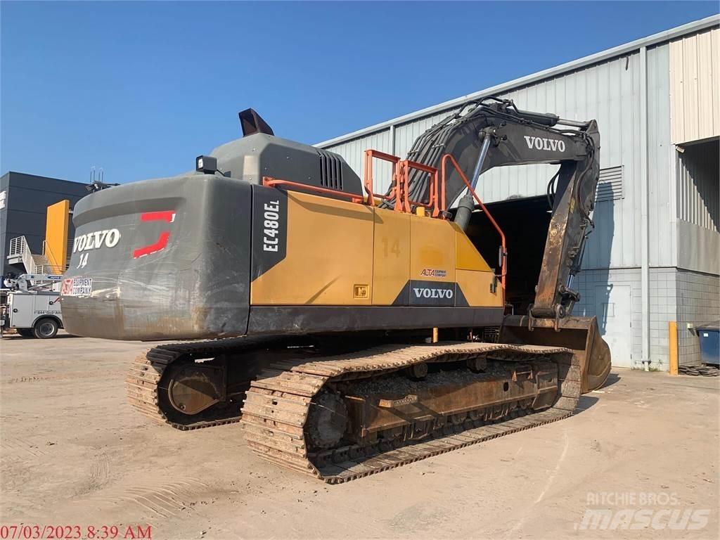 Volvo EC480EL Bageri guseničari