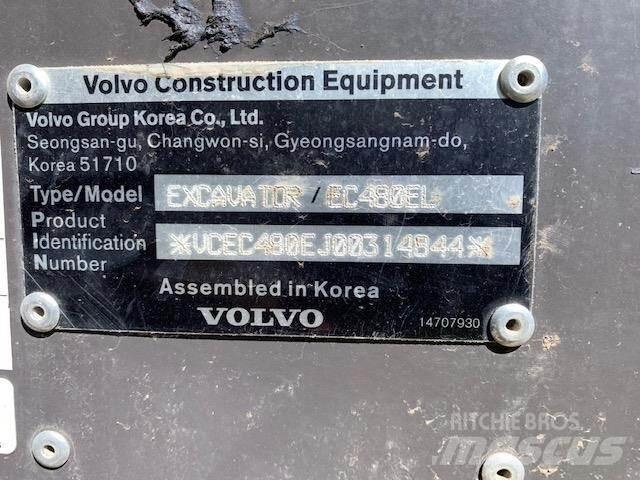 Volvo EC480EL Bageri guseničari