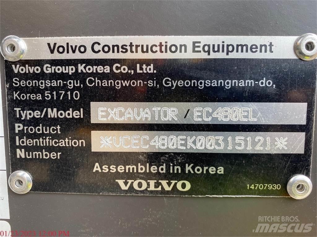 Volvo EC480EL Bageri guseničari