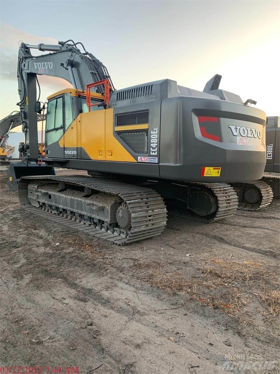 Volvo EC480EL Bageri guseničari