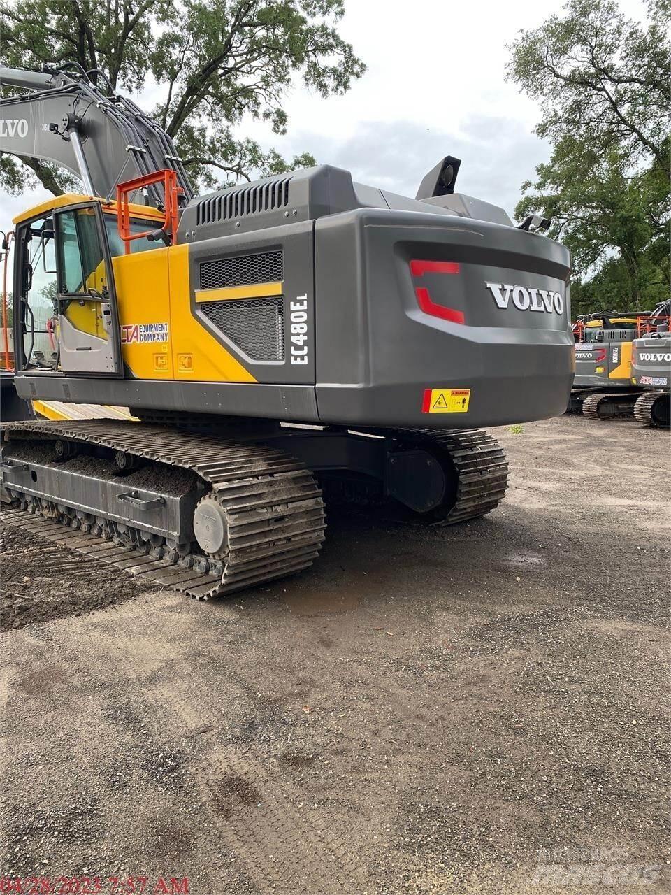 Volvo EC480EL Bageri guseničari