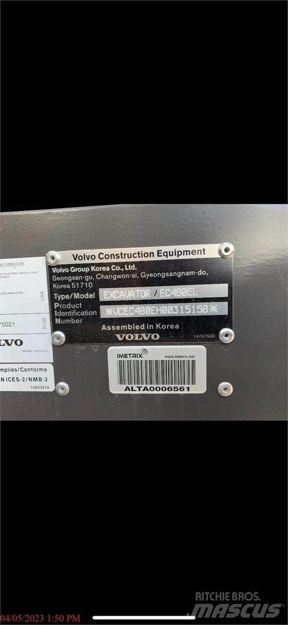 Volvo EC480EL Bageri guseničari