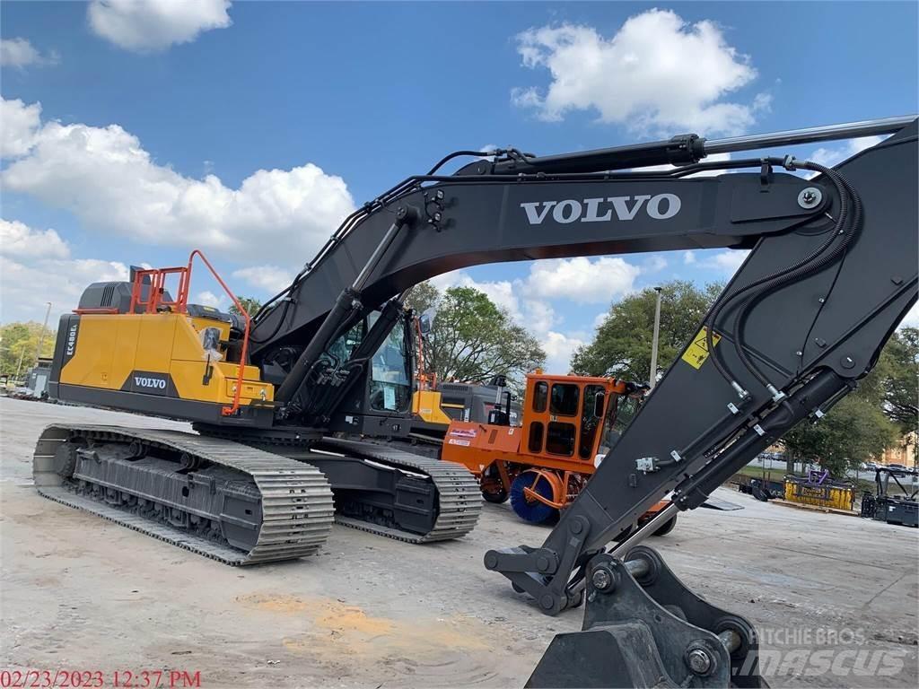 Volvo EC480EL Bageri guseničari