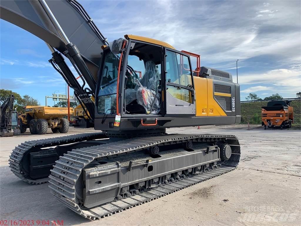 Volvo EC480EL Bageri guseničari