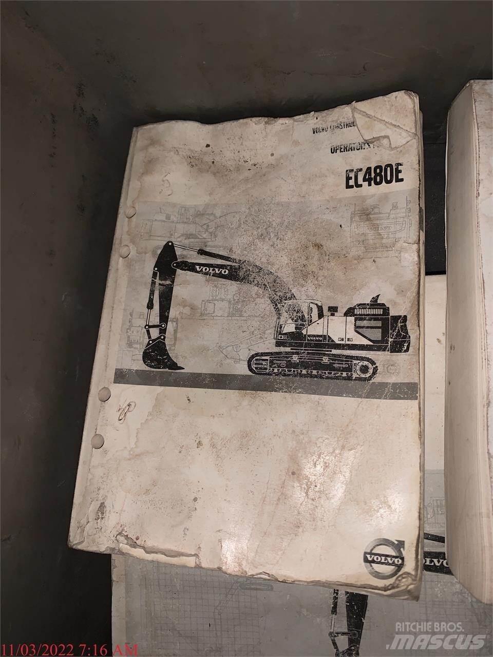 Volvo EC480EL Bageri guseničari