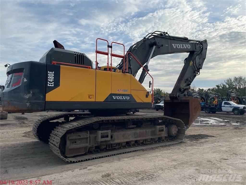 Volvo EC480EL Bageri guseničari