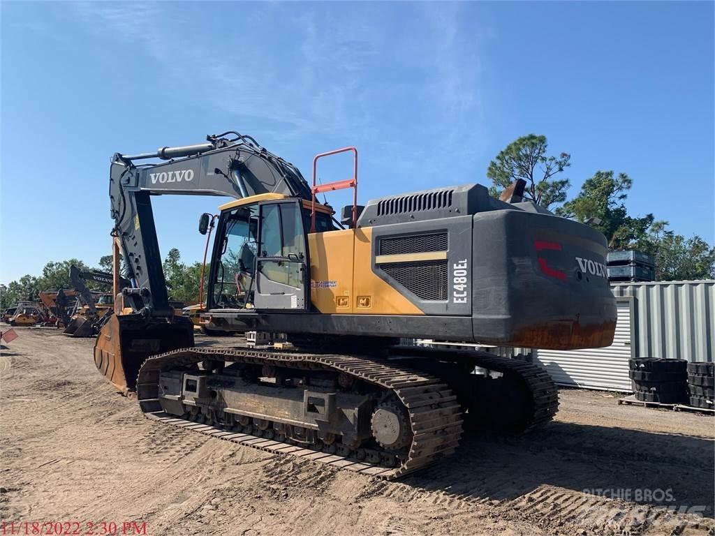 Volvo EC480EL Bageri guseničari