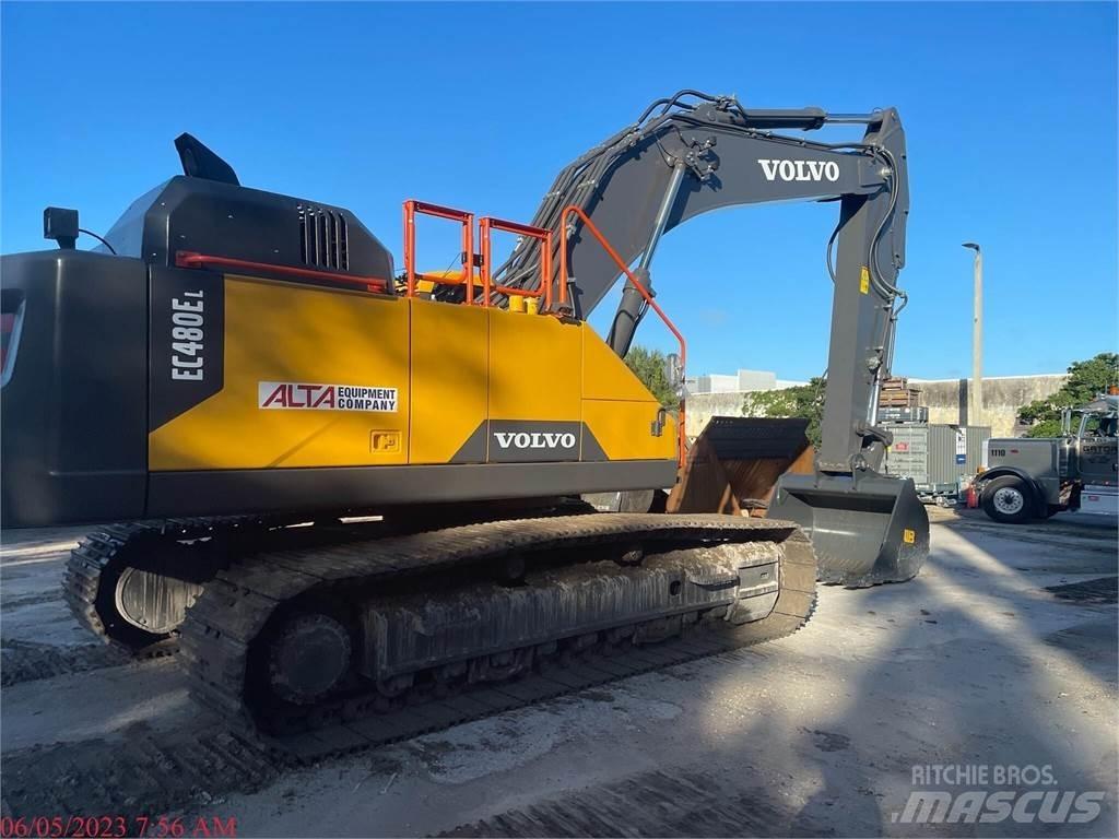 Volvo EC480EL Bageri guseničari