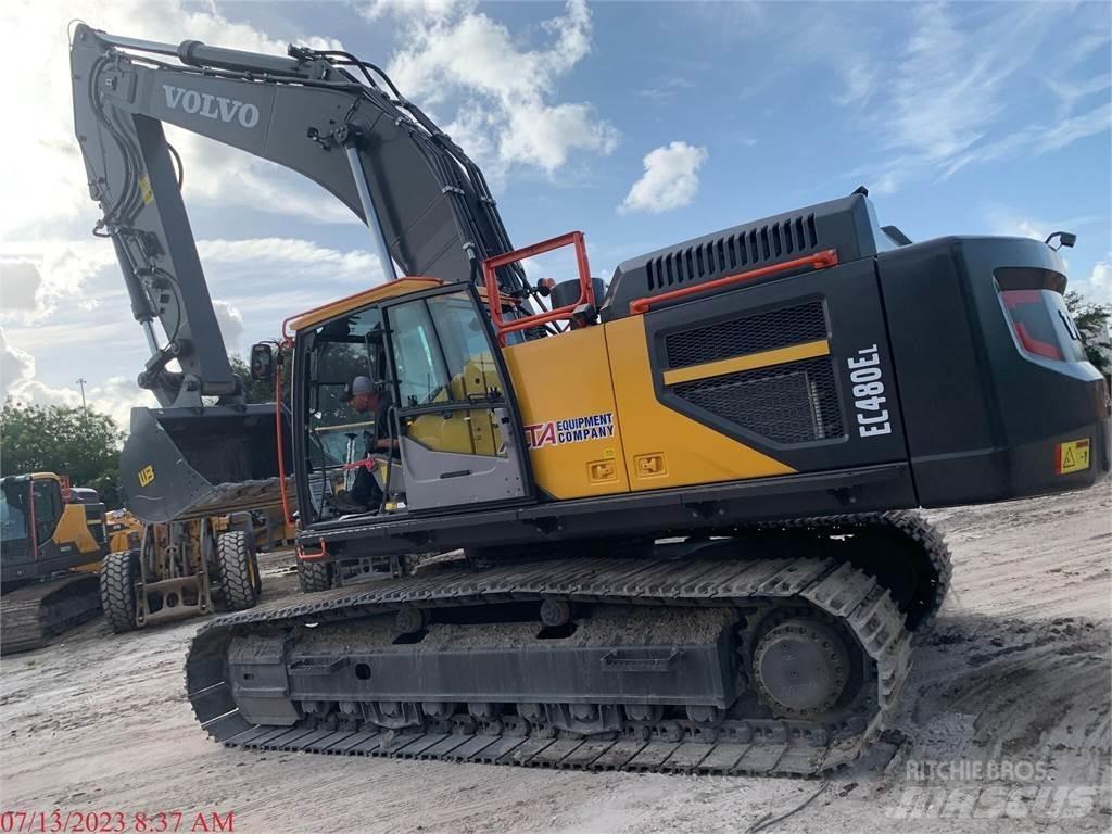 Volvo EC480EL Bageri guseničari