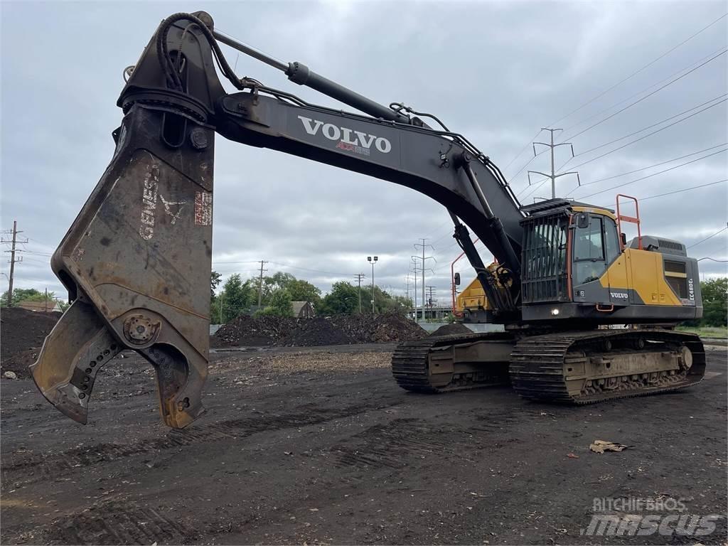 Volvo EC480EL Bageri guseničari