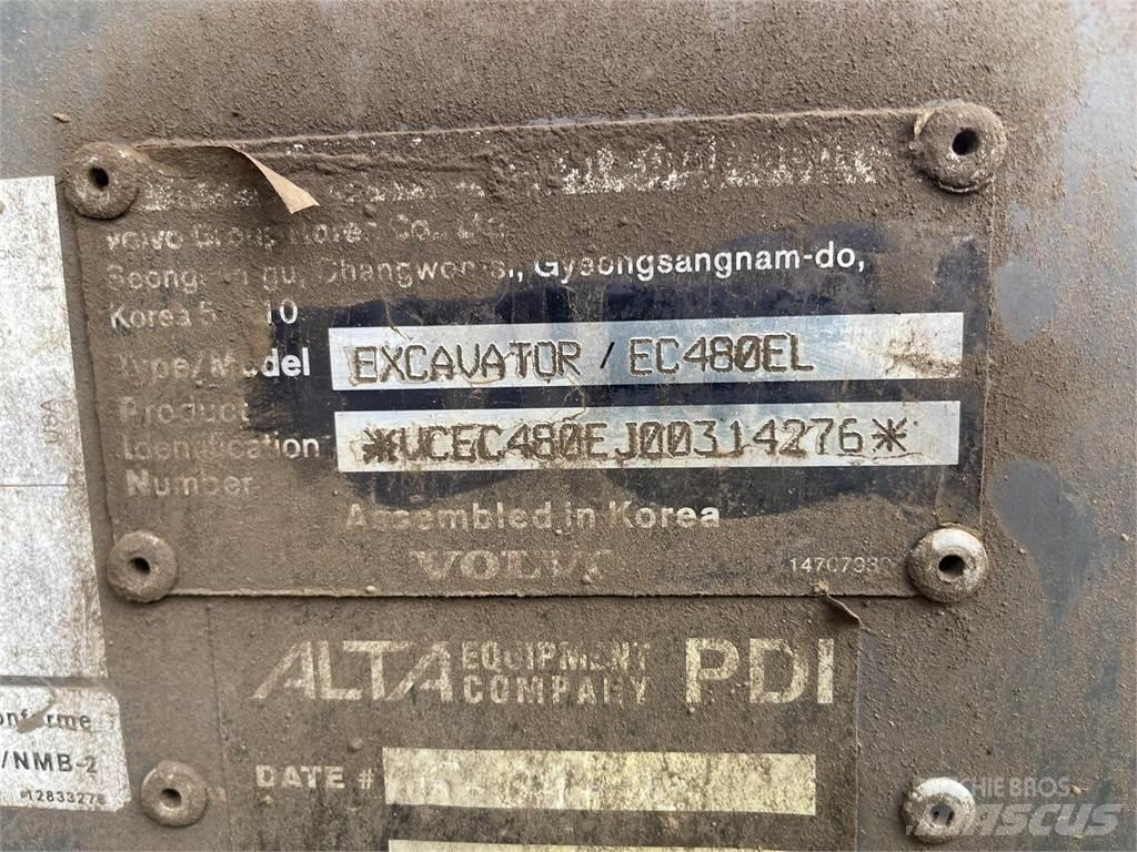 Volvo EC480EL Bageri guseničari