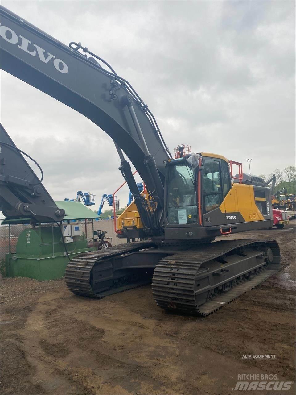 Volvo EC480EL Bageri guseničari