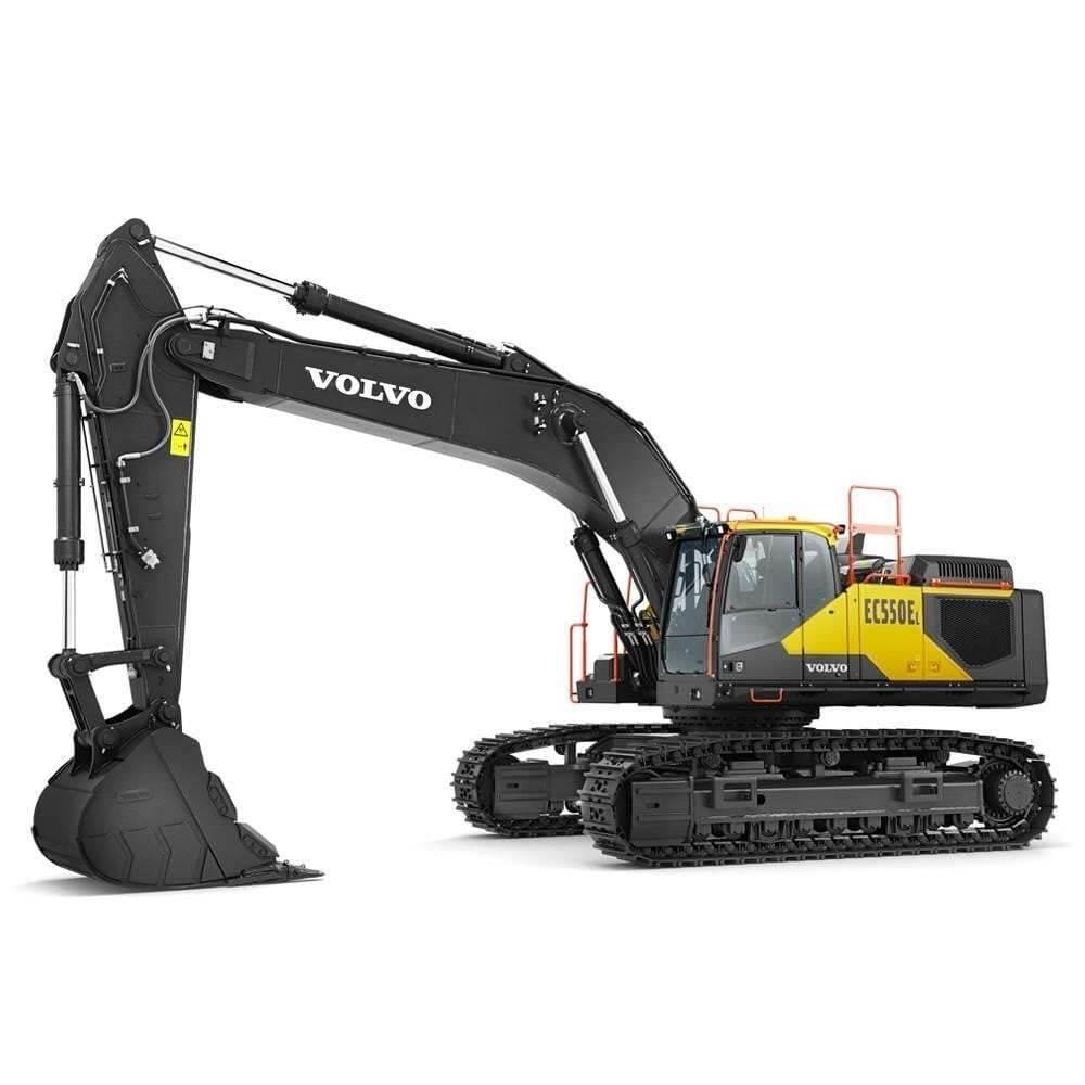 Volvo EC550EL Bageri guseničari