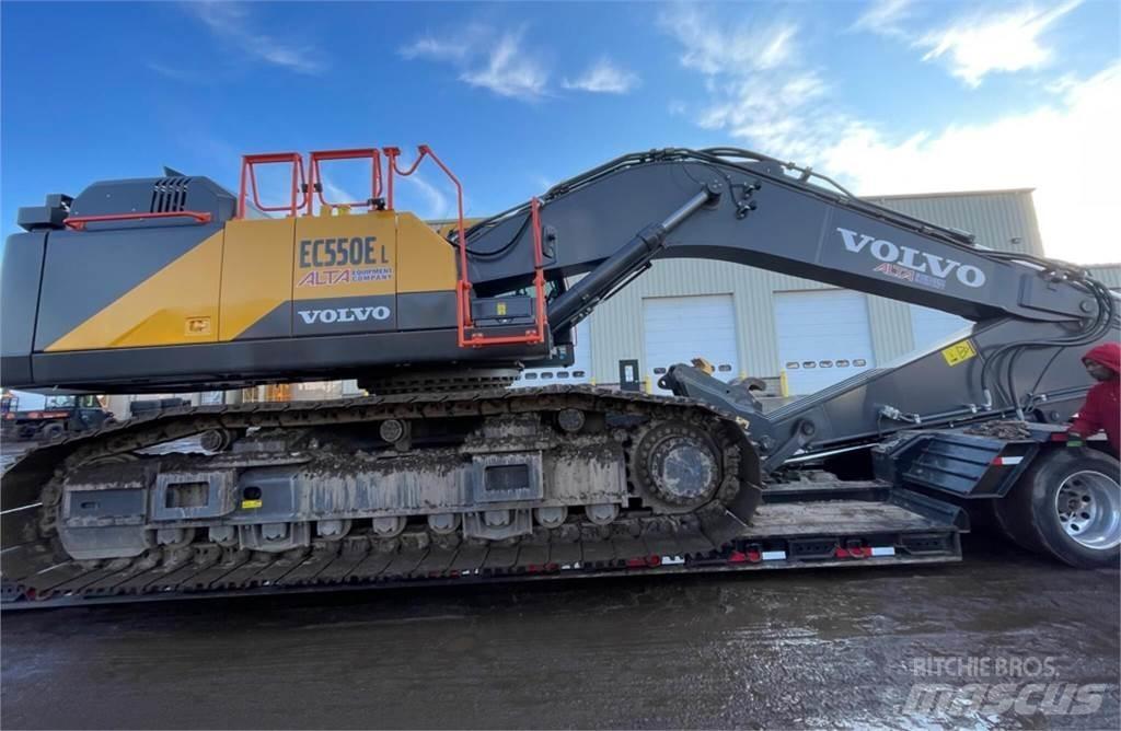 Volvo EC550EL Bageri guseničari
