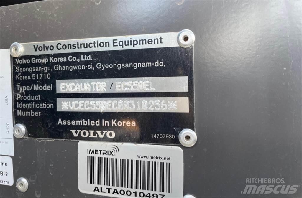 Volvo EC550EL Bageri guseničari