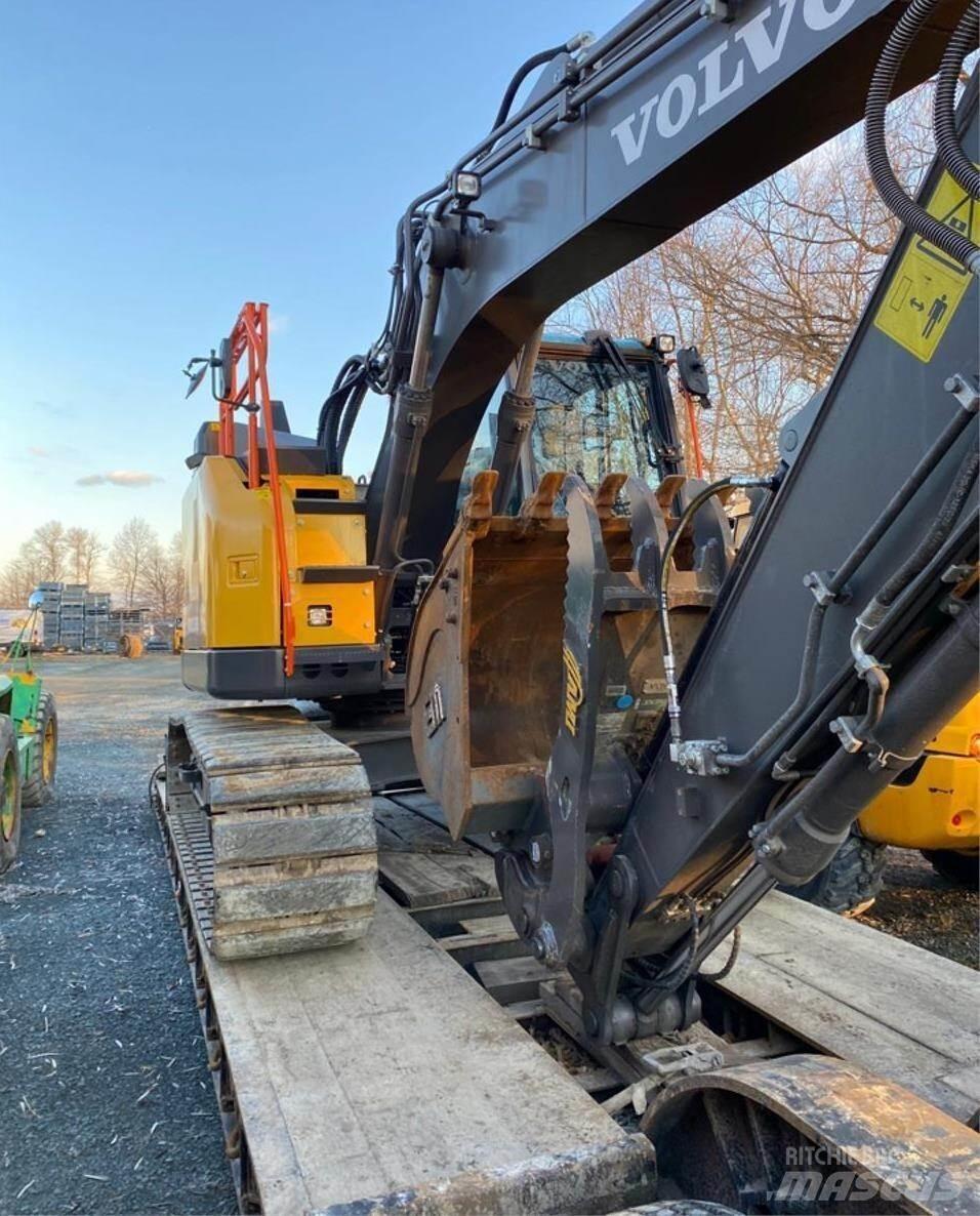 Volvo ECR145EL Bageri guseničari